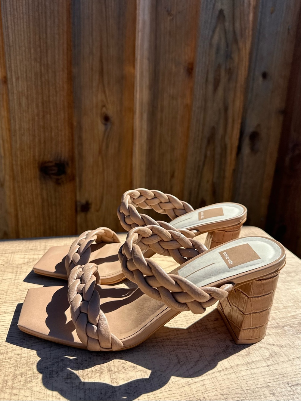 Dolce Vita Paily Braided Heels